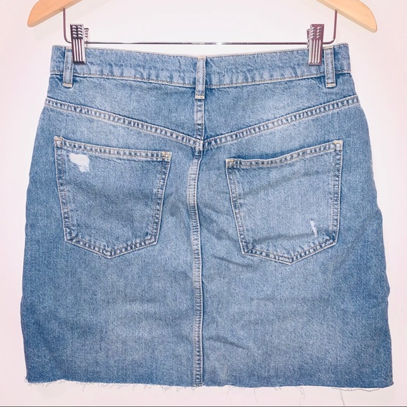Hallie Skirt in Washed Denim size 28 - Picture 5 of 5
